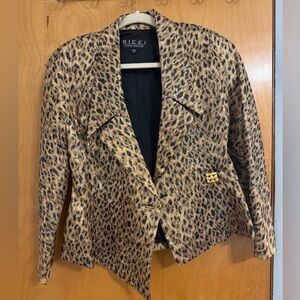Women's Leopard Print Jacket